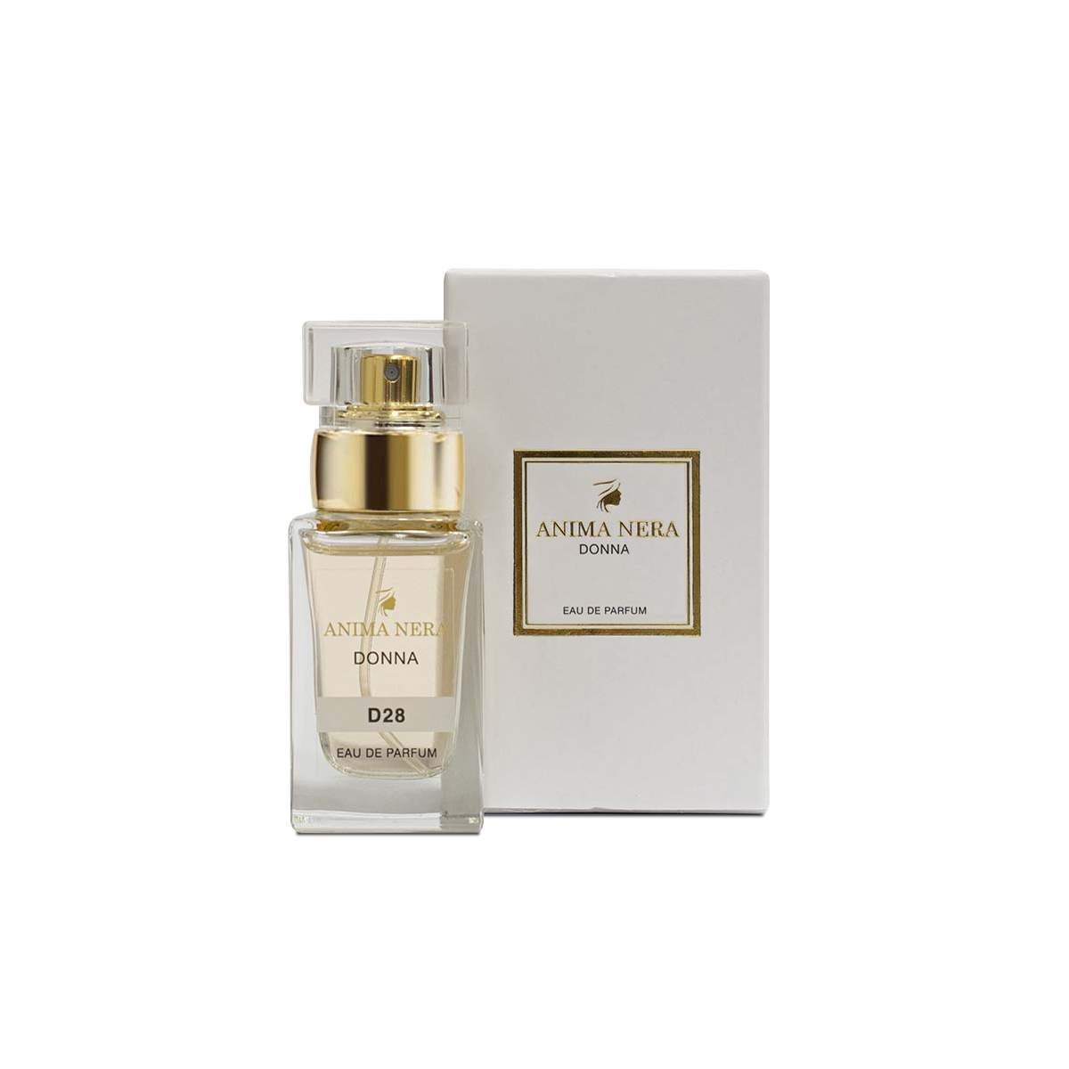anima nera parfum d28 - essenza 30% - ispirato a black opium (yves saint laurent) 15 ml