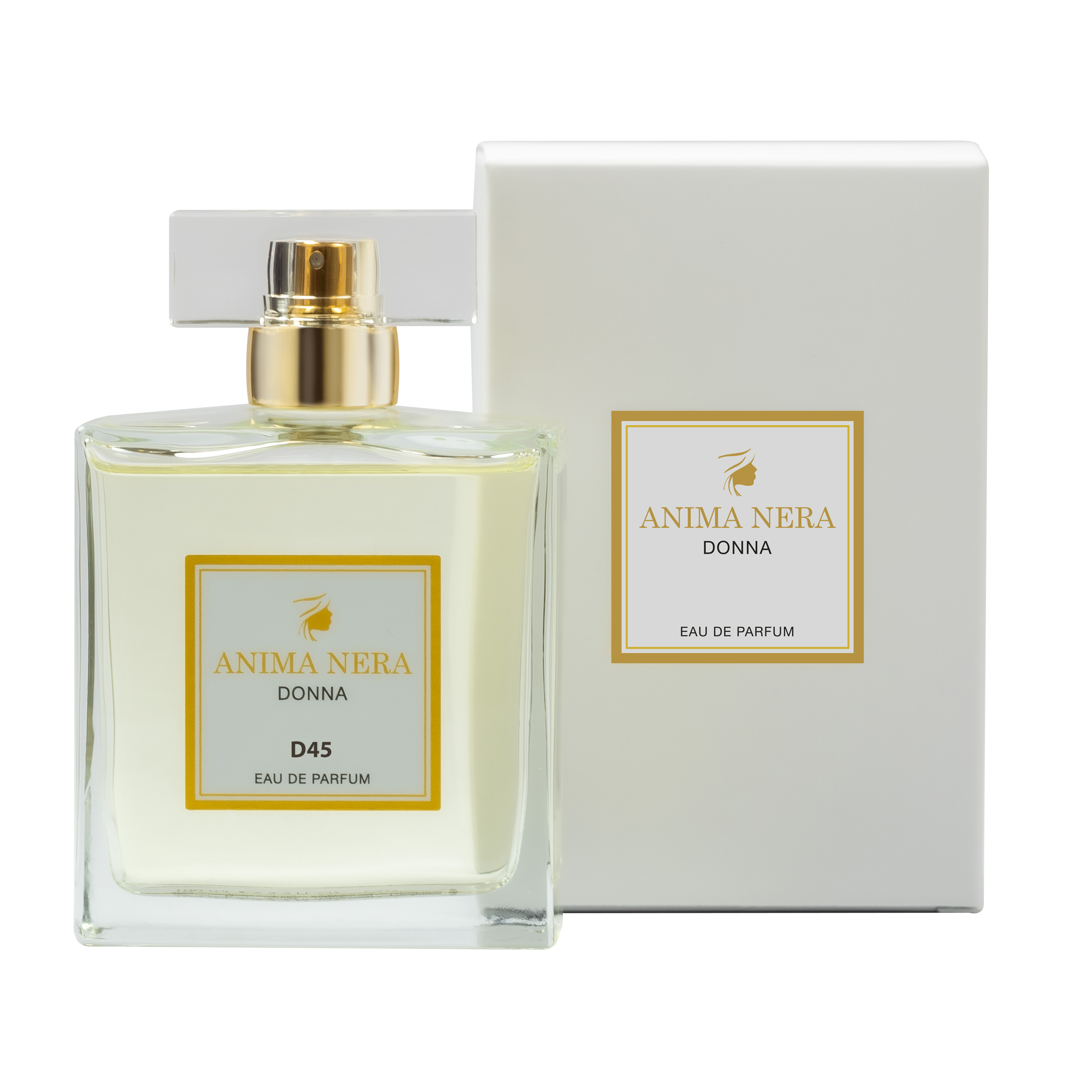 anima nera parfum d45 - essenza 30% - ispirato a bianco latte (giardini di toscana) 100 ml