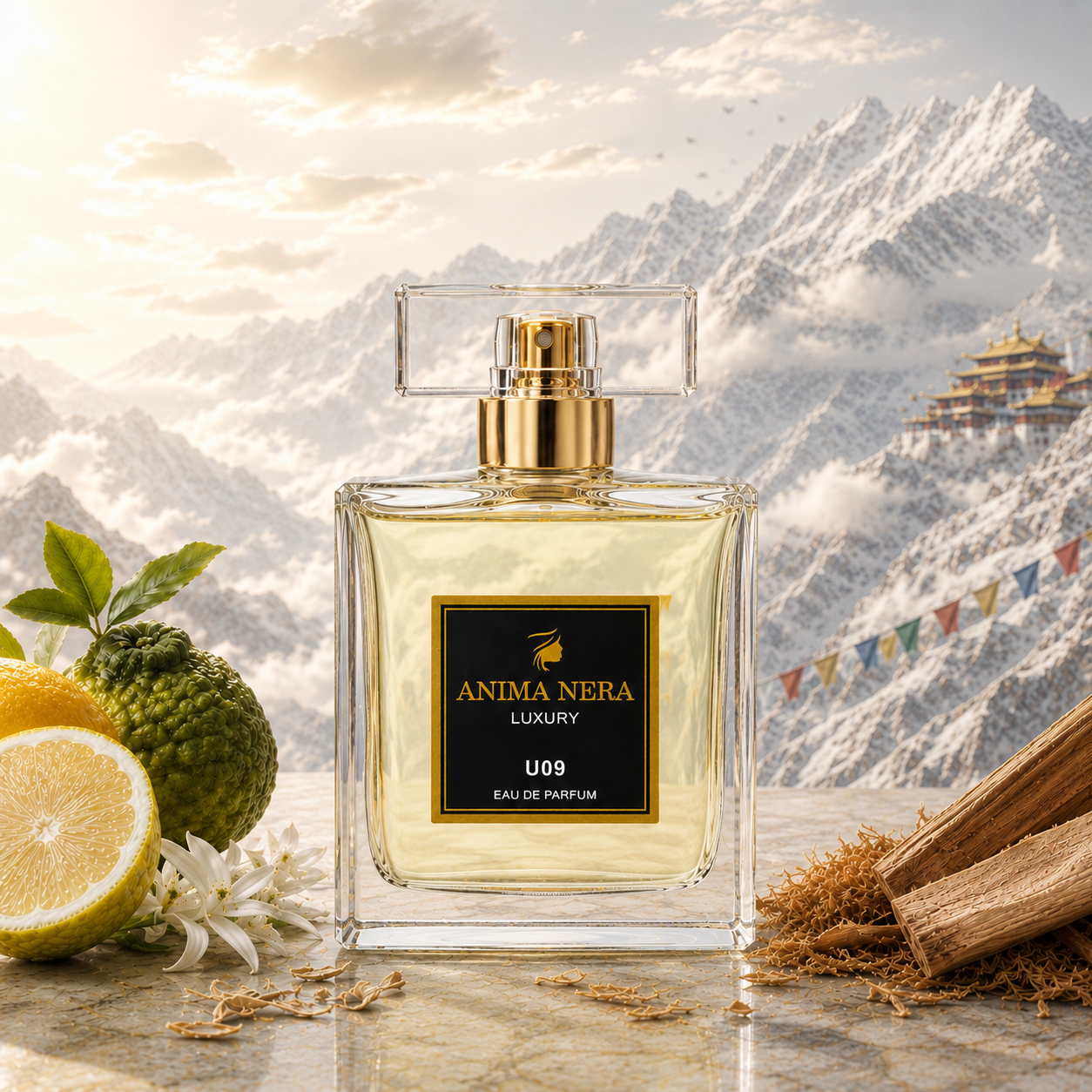 anima nera parfum u09 - essenza 30% - ispirato a himalaya (creed) 100 ml
