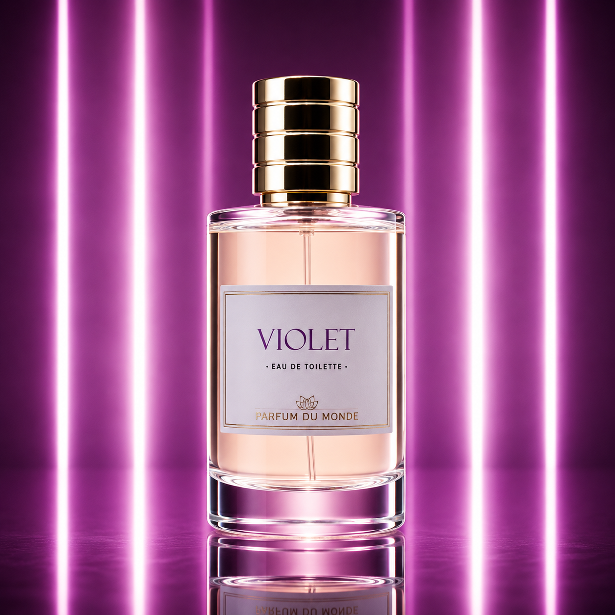 parfum du monde violet - eau de toilette - ispirato a alien (mugler) 100 ml